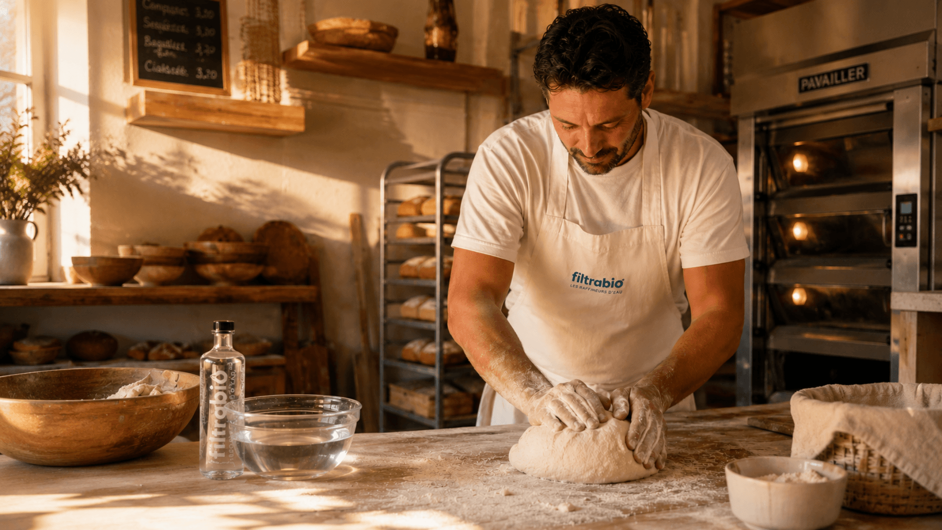 Illustration Filtrabio — fermentation, pâte à pain et levée