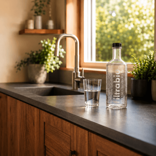 Ces familles qui filtrent leur eau du robinet